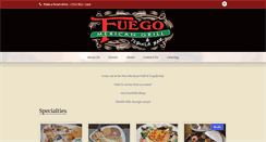 Desktop Screenshot of fuegobigcanoe.com